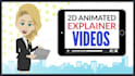 create 2d animated explainer video or sales video
