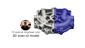 reverse engineer automotive or industrial parts stl to step, cnc and 3d print