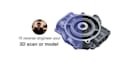 reverse engineer mechanical part and convert stl to step for cnc 3d printing