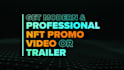 create dynamic nft drop or professional promo video