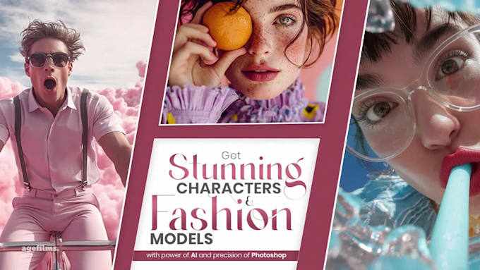 create stunning ai characters and fashion models