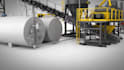 do 3d industrial plant animation road construction machinery engineering process