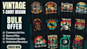 do custom retro vintage t shirt design, graphic tshirt for merch by amazon