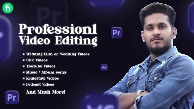 do professional video editing