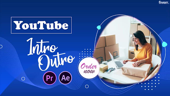 create a unique youtube intro and outro video