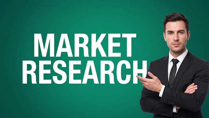 do market research, competitor analysis and executive report
