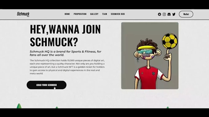 build animated nft or web3 websites with gsap and animejs
