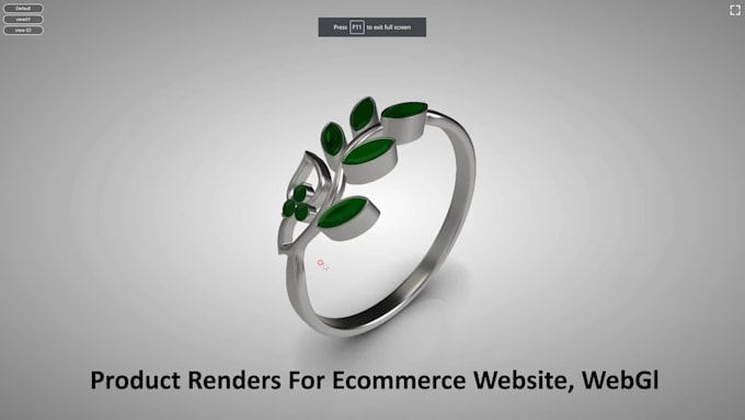 create 360 renders of your products for website