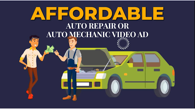 do automotive repair or car repair or auto mechanic shop video ads website