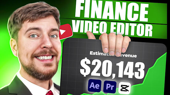 edit finance youtube videos for high retention in a day