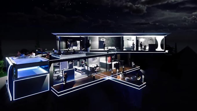 create superb architectural animations for you