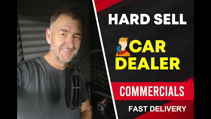 create a high energy car dealership radio commercial