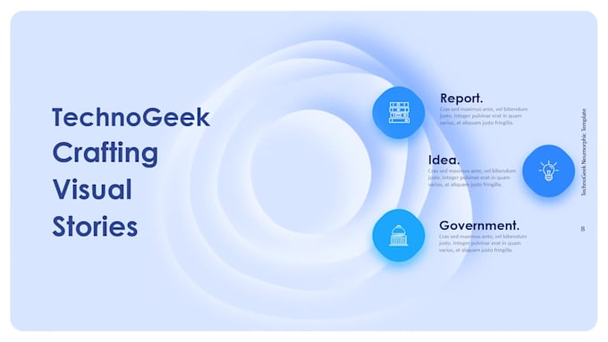 design a professional powerpoint presentation template