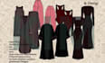 create clothing tech pack modestwear designer abaya techpack designer khimar set