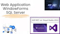 build csharp window forms apps with sql integration
