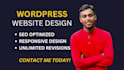create modern, responsive wordpress website design