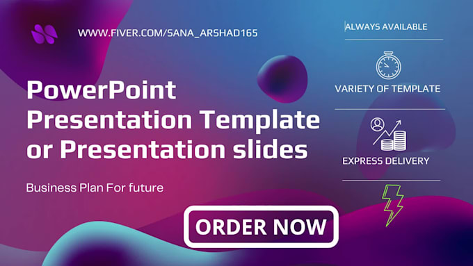 design a unique powerpoint presentation template or expert presentation slides