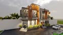 design architectural 3d elevation with renders