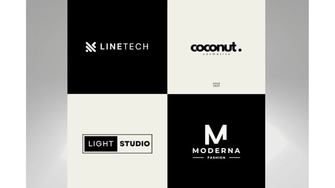 create a modern minimalist logo design