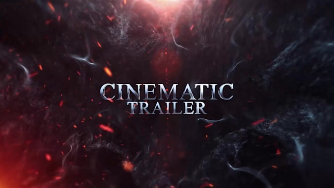 create a cinematic promo trailer or youtube intro video