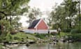 render realistic country house, villa, tiny house