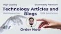 write the best technology articles and tech blog posts