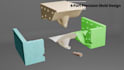 design 3d silicone and injection molds in solidworks