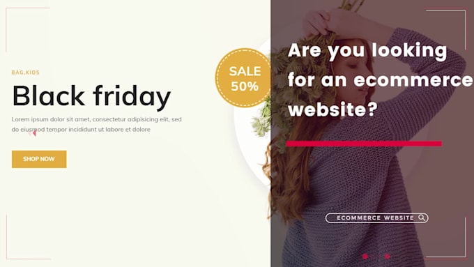 create a modern wordpress ecommerce and dropshipping website