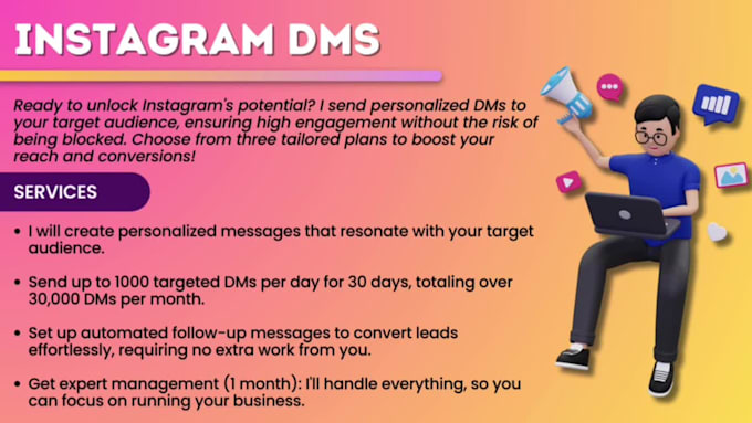 send instagram dms to your targeted people