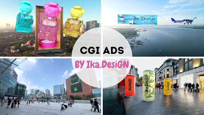 create 3d product cgi animation and vfx