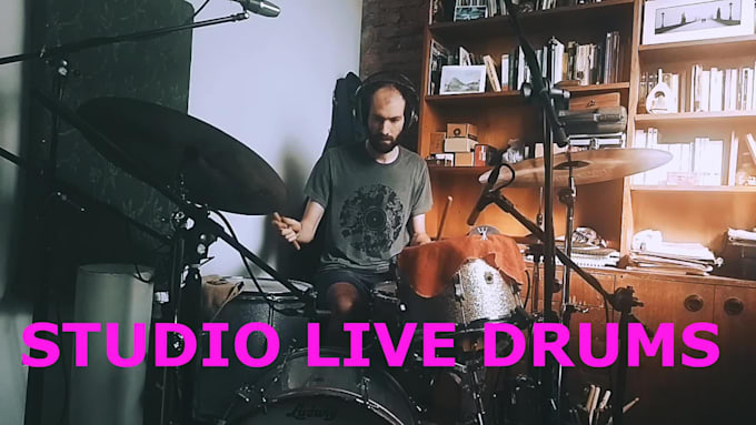 record studio quality live drums with a unique organic sound