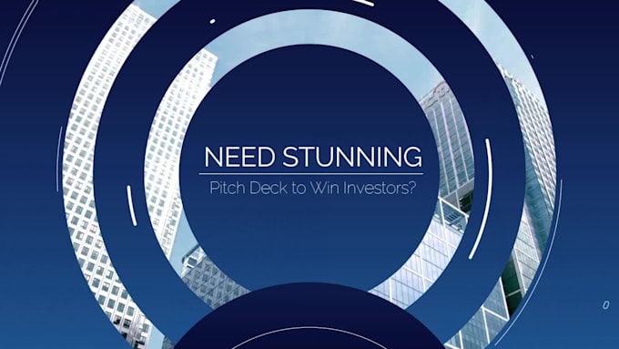 design an investor ready pitch deck for startups