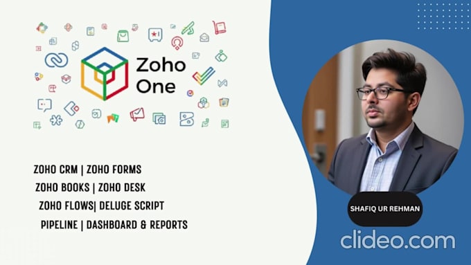 be your zoho CRM and zoho one expert