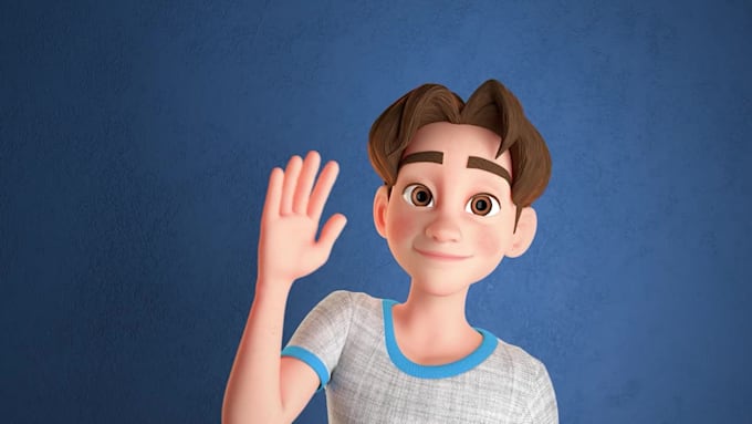 pixar style character animation and modeling