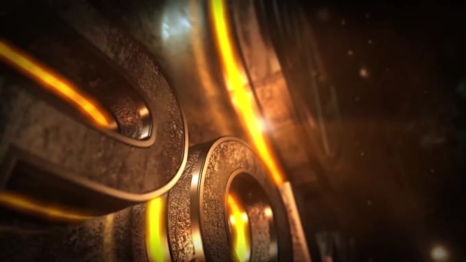 create epic cinematic 3d reveal logo animation video