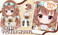 design and rig live2d chibi vtuber model for streaming