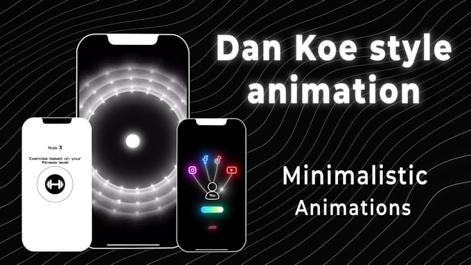 create dan koe style animation video