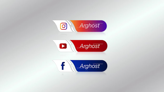 create social media lower third animations