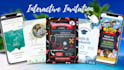design an interactive invite,flyers,website
