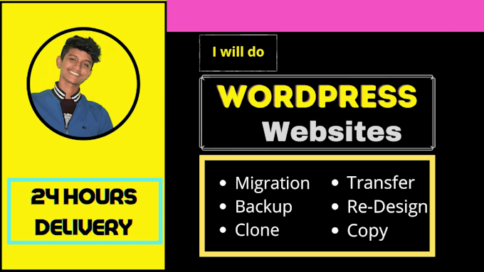 do wordpress migration, backup, duplicate website