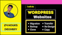 do wordpress migration, backup, duplicate website
