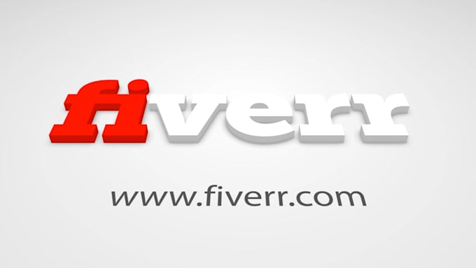 animate your logo in a clean 3d manner