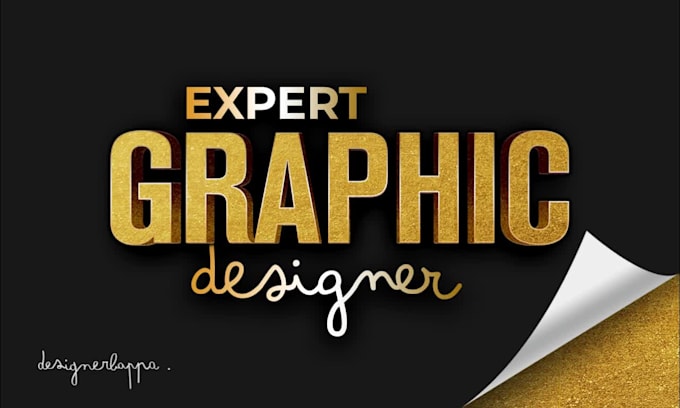 be your expert graphic designer