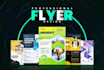 design flyer investor one pager, one sheet, real estate, press kit, postcard epk