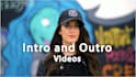 create youtube intro outro video, promo and podcast intro