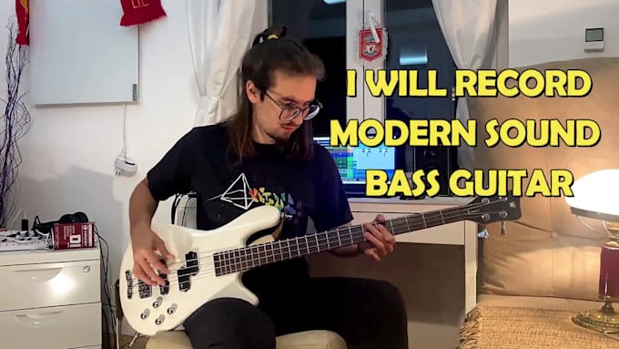 record rock, punk, or metal bass guitar for your song