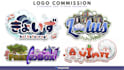 design anime style logo for vtubers and twitch streamers