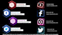 make 4k social media lower thirds title animation