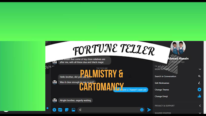 provide insights via cartomancy and remedy via wizard
