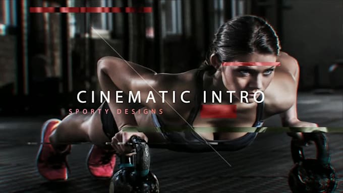 create this cinematic glitch intro, trailer, teaser video